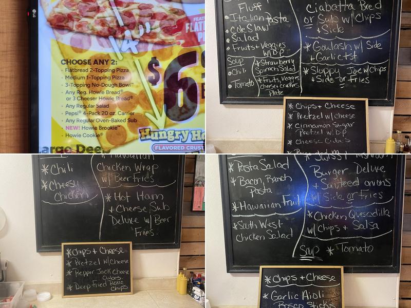 Skip's Menu