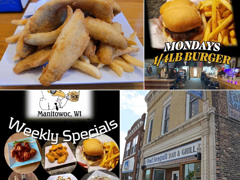 The Fat Seagull 807 Quay St, Manitowoc