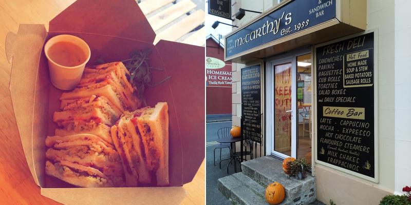 McCarthy's Sandwich & Coffee Bar Menu