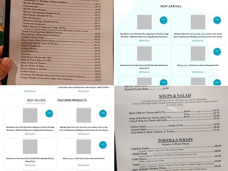 Basils II Menu
