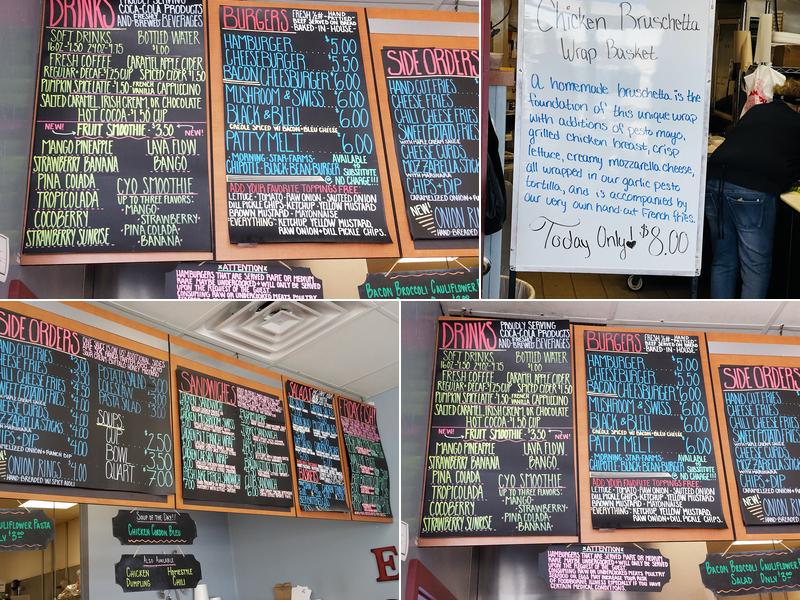 Nicky's Good Eats and Treats Menu
