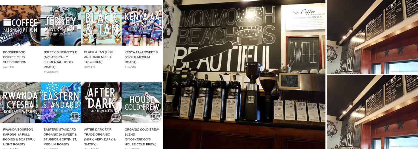 Booskerdoo Coffee & Baking Co. Monmouth Beach Menu