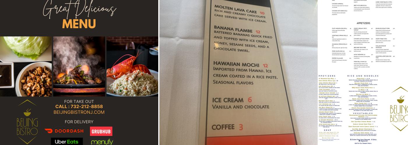 Beijing Bistro Chinese Menu