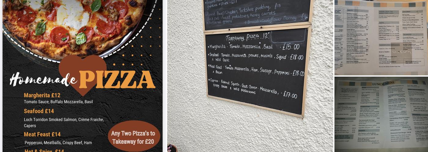 Shieldaig Bar & Coastal Kitchen Menu