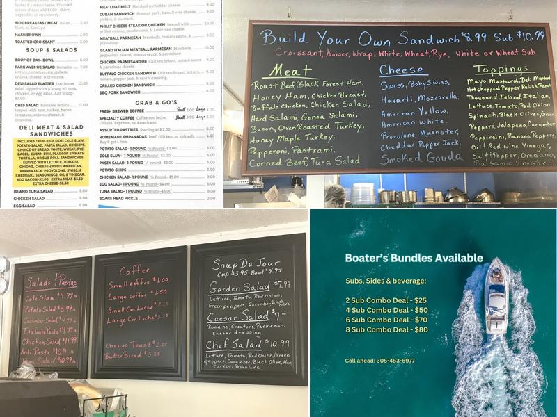 Park Avenue Island Deli Menu