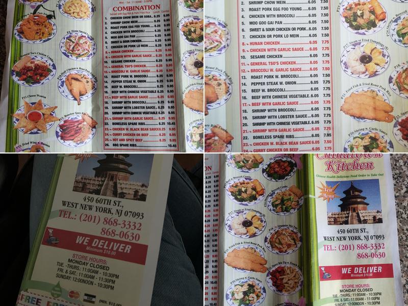 Chinatown Kitchen Menu