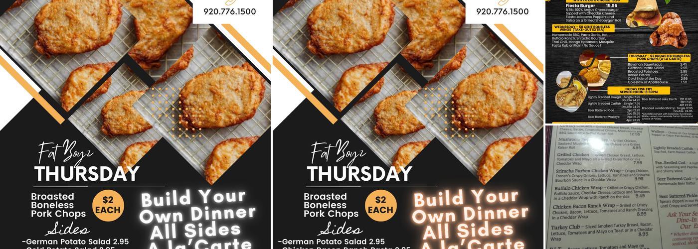 Fat Boyz Menu