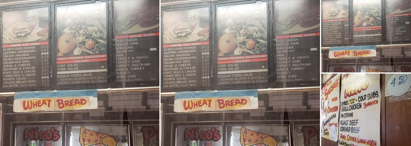 Nico's Halal Pizzeria & Fried Chicken Menu