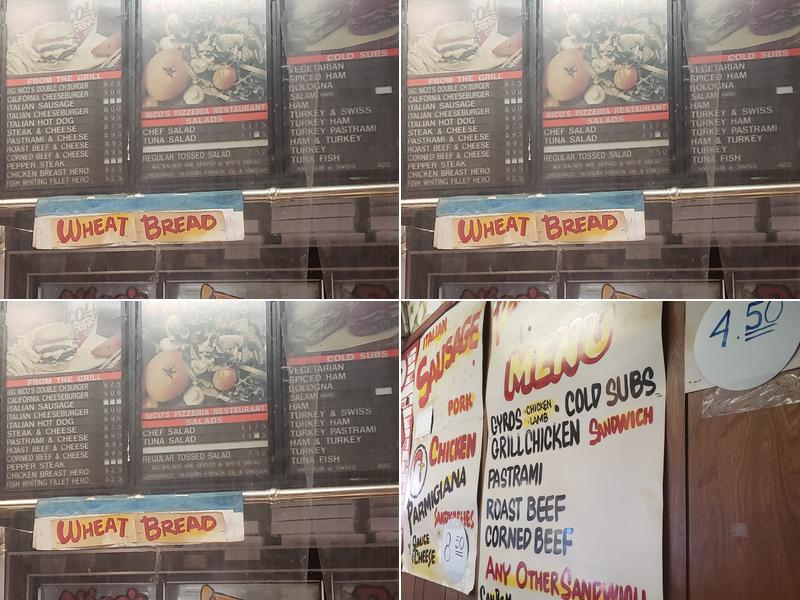 Nico's Halal Pizzeria & Fried Chicken Menu