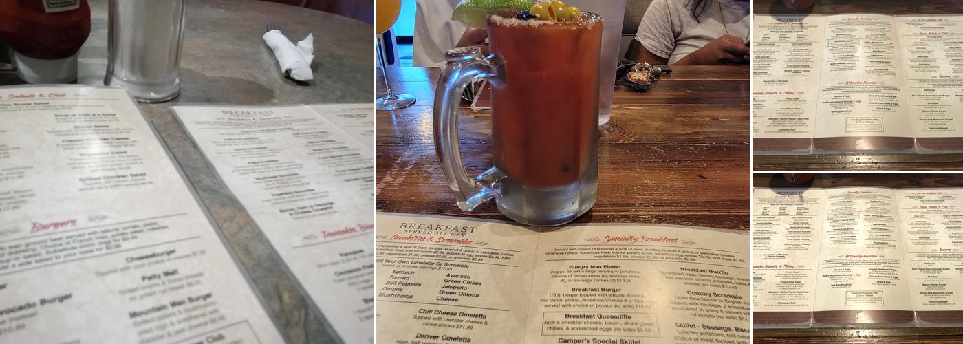 Scramblez Grill & Bar Menu