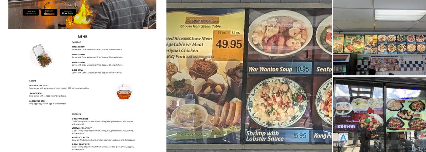 Maxim Chinese Food Menu