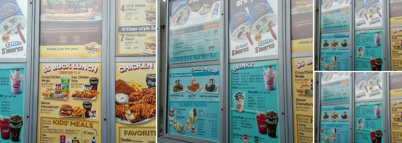 Dairy Queen Grill & Chill Menu