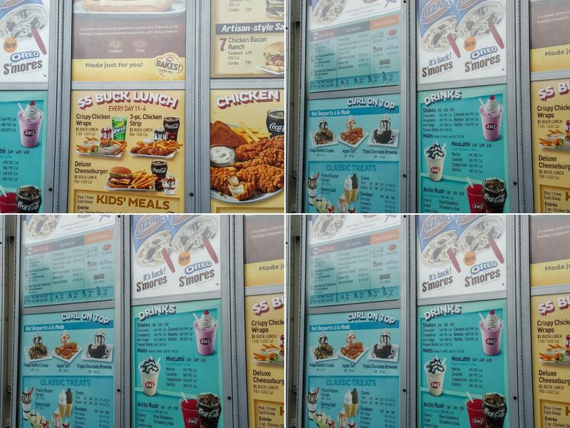 Dairy Queen Grill & Chill Menu