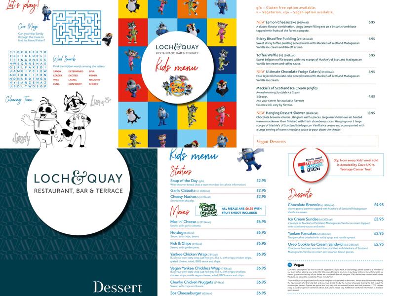 Hunters Bar & Grill Menu