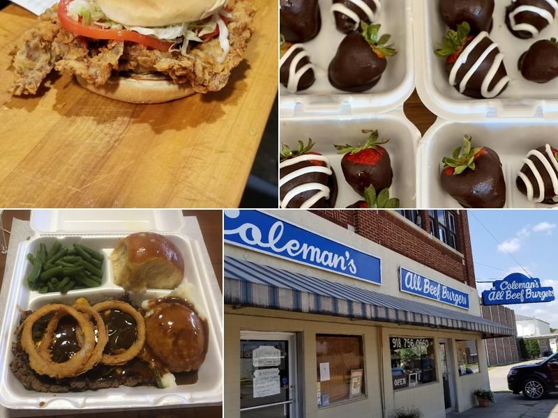 Colemans All Beef Burgers