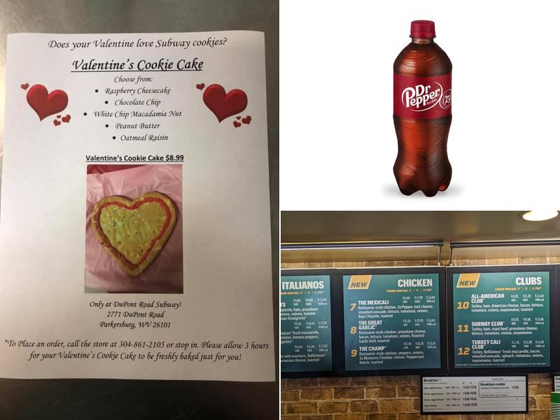 Subway Menu
