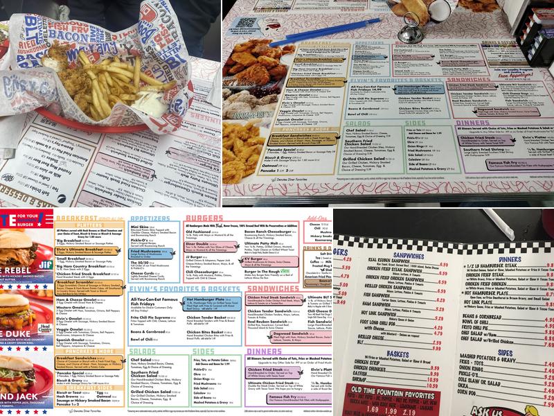 Boomarang Diner - Chandler Menu