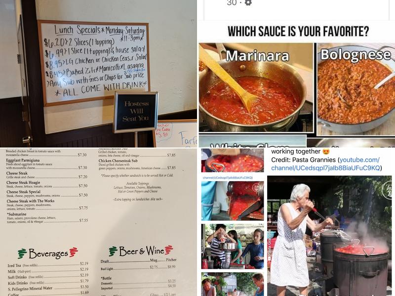 Coppola's Pizzeria & Italian Restaurant Menu