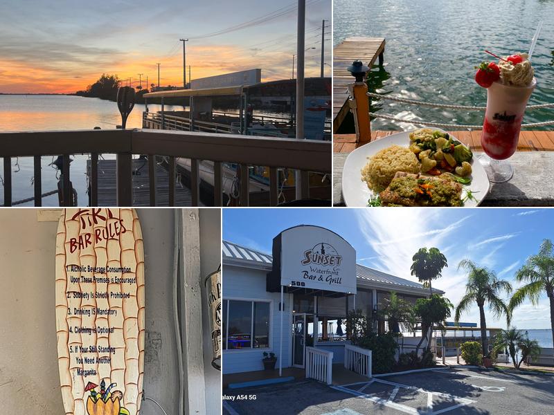 Sunset Cafe' Waterfront Bar & Grill 500 W Cocoa Beach Causeway, Cocoa Beach