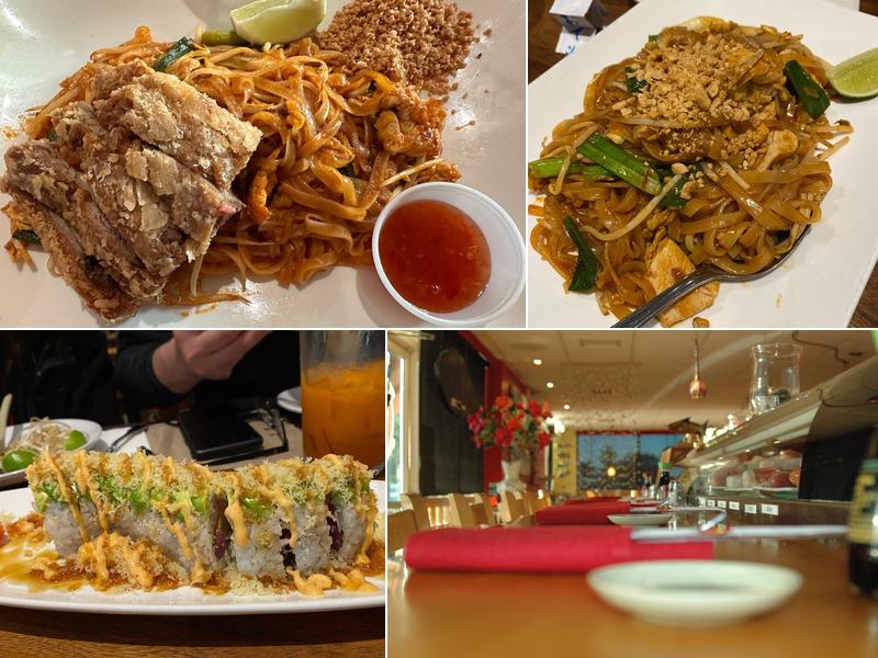 Thai Thai III Sushi, Thai, Japanese Restaurant