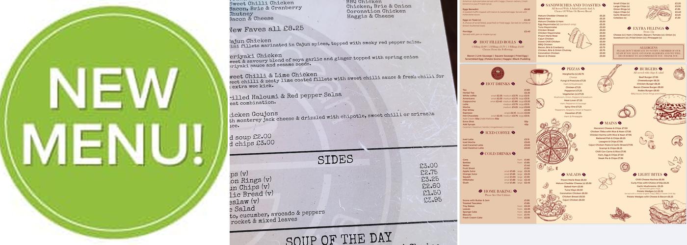 The Coffee Bean @Cafe Pizzeria Menu