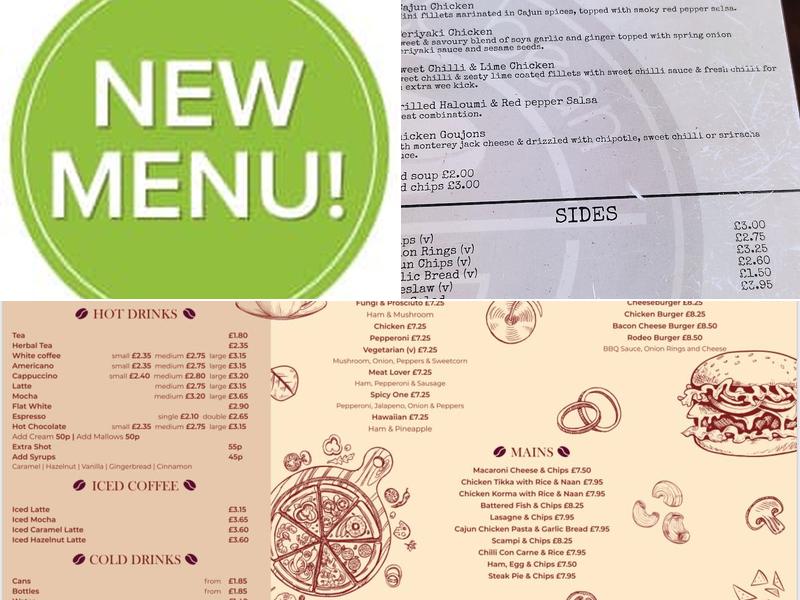 The Coffee Bean @Cafe Pizzeria Menu