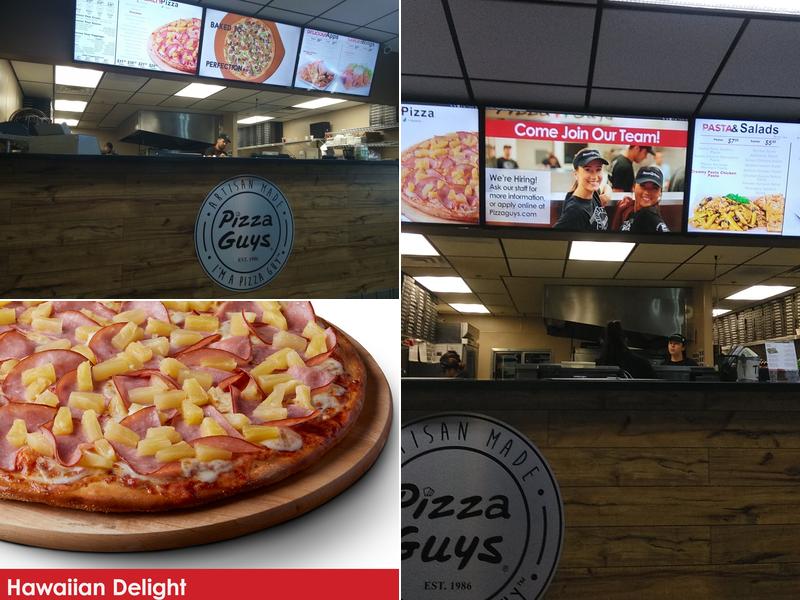 Pizza Guys Menu