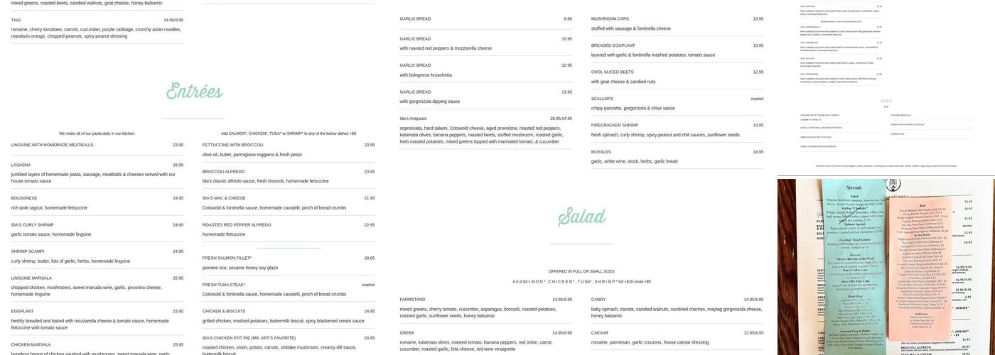 Ida's Restaurant, Middletown Menu, Reviews (292), Photos (73