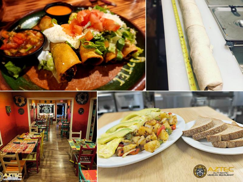 Aztec Authentic Mexican Restaurant 35 Perry St, Chester