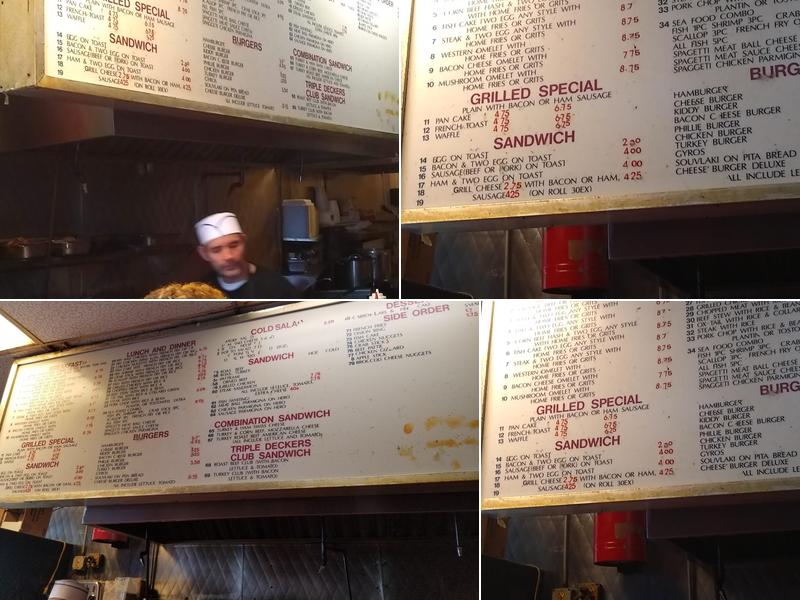 Lenox Fast Food Menu