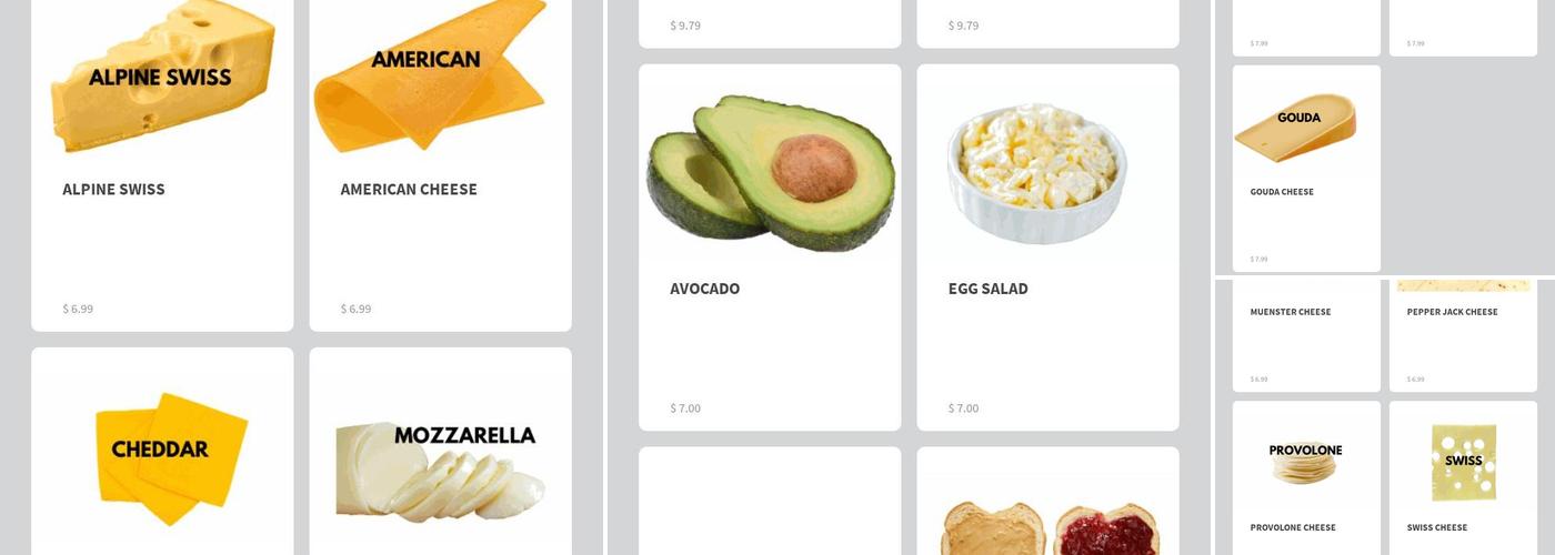 Lenwich Menu