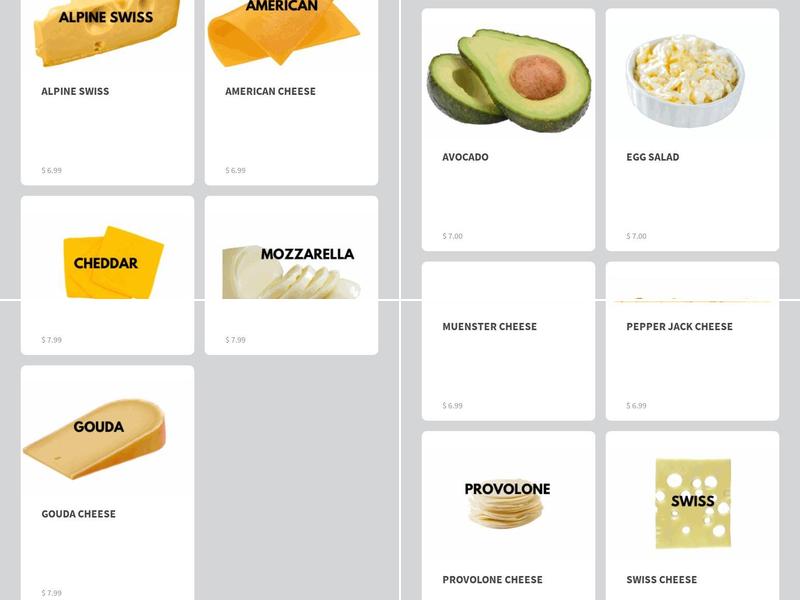Lenwich Menu