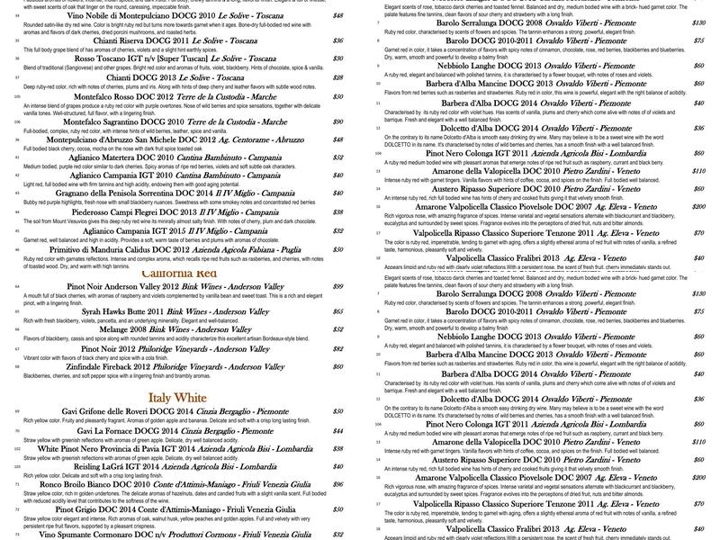 Aumm Aumm Menu