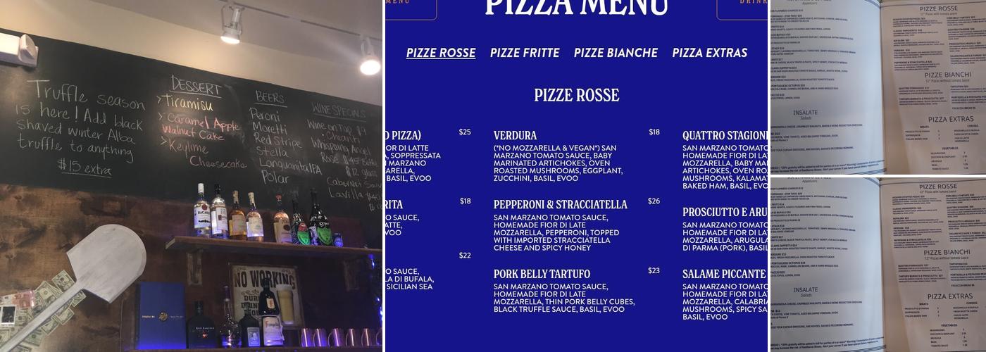 Porto By Antonio Menu