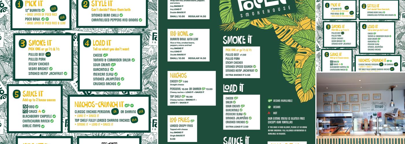 Poco Loco Burrito Menu