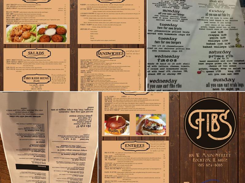 Fibs, Rockton Menu, Reviews (200), Photos (52) Restaurantji