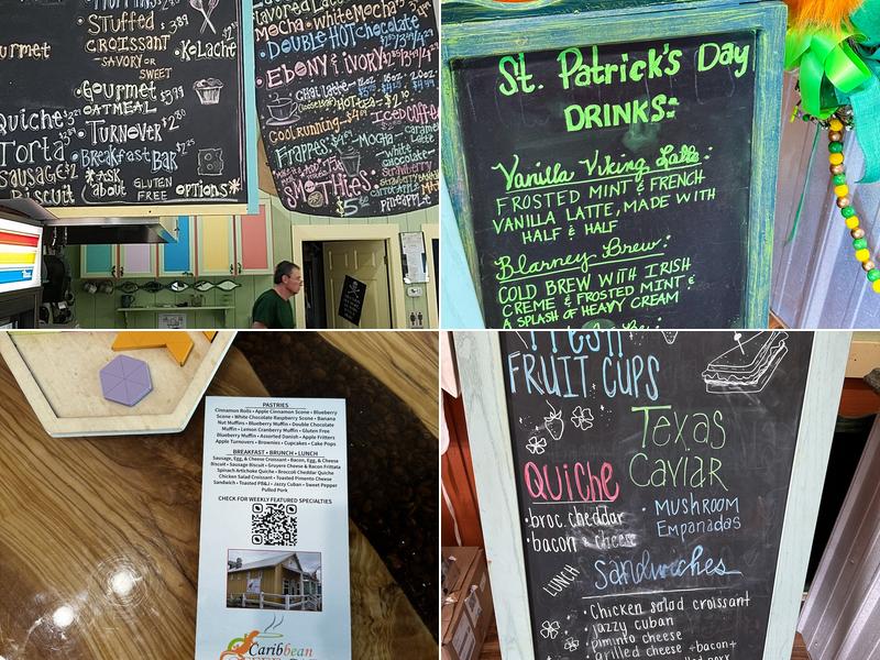 Caribbean Coffee & Cafe Menu