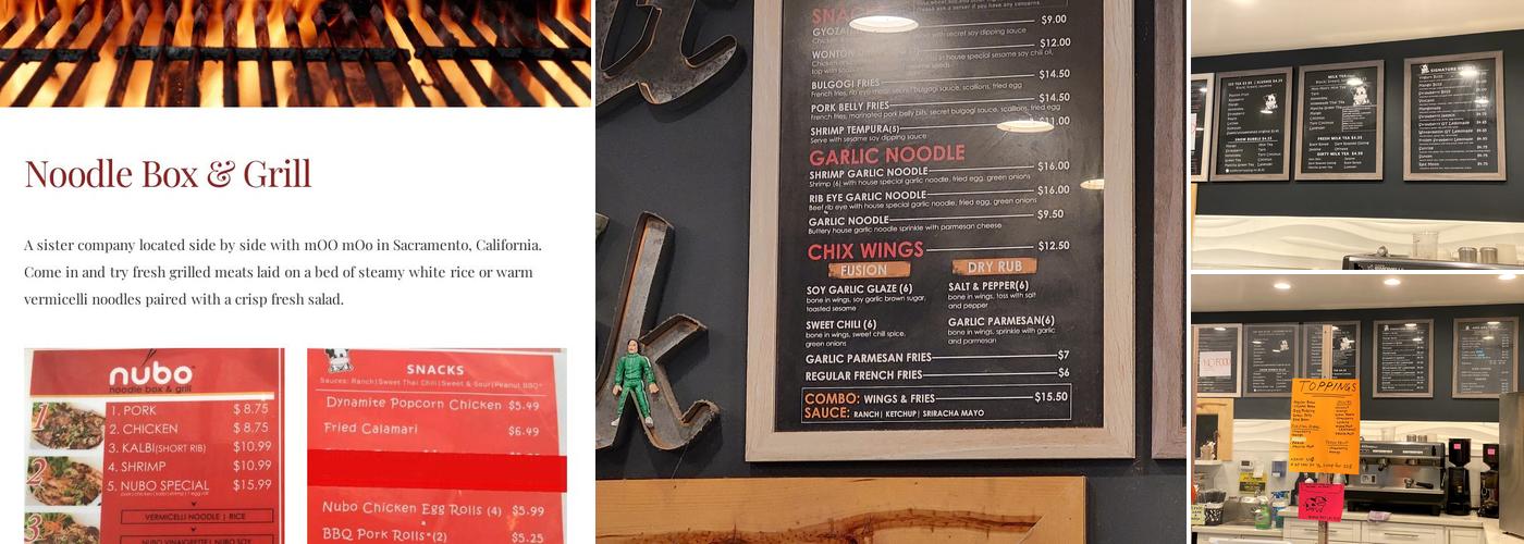 Moo Moo Menu