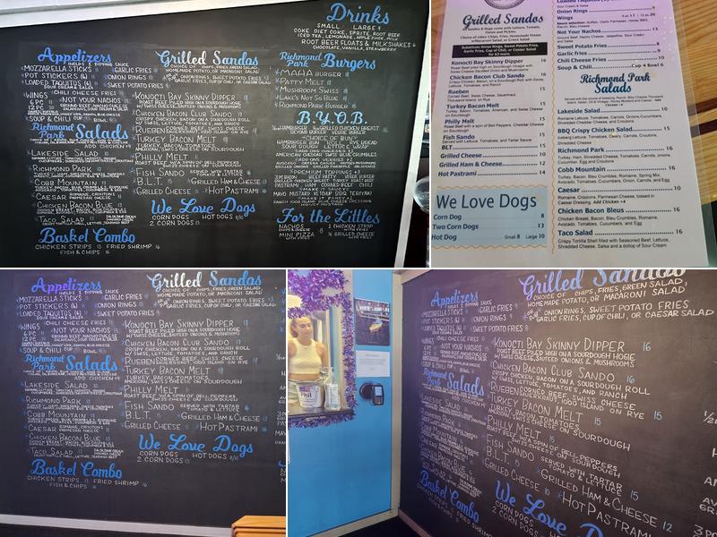 Richmond Park Bar & Grill Menu