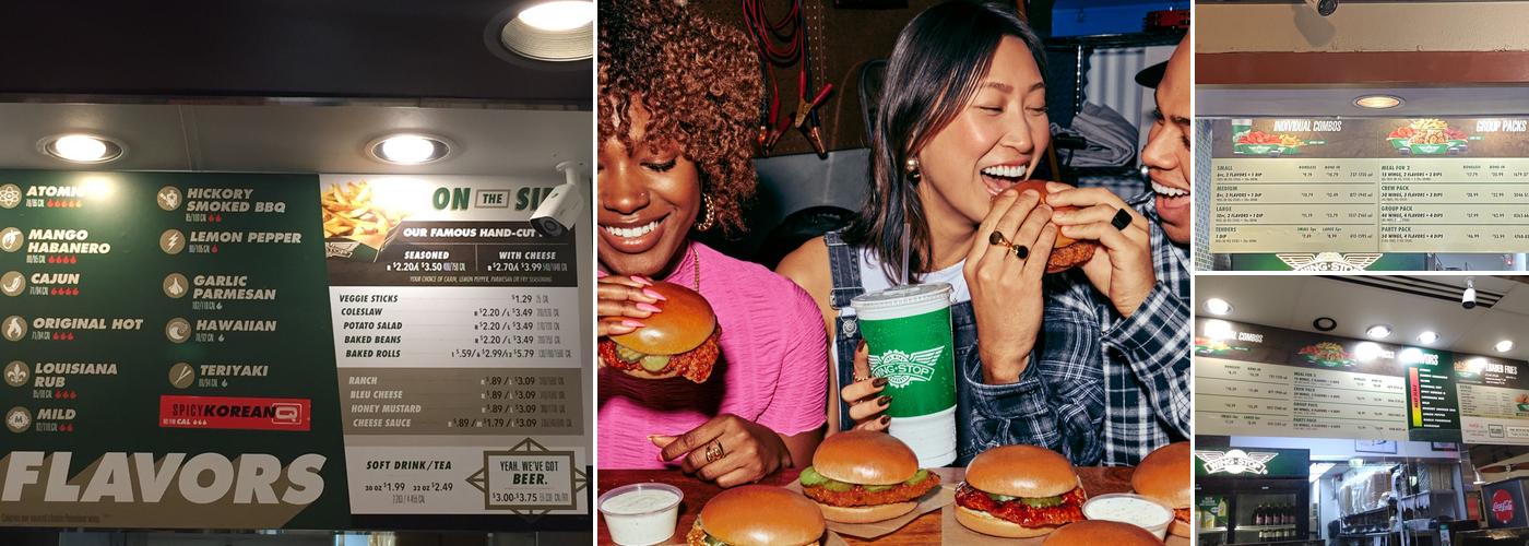 Wingstop Menu