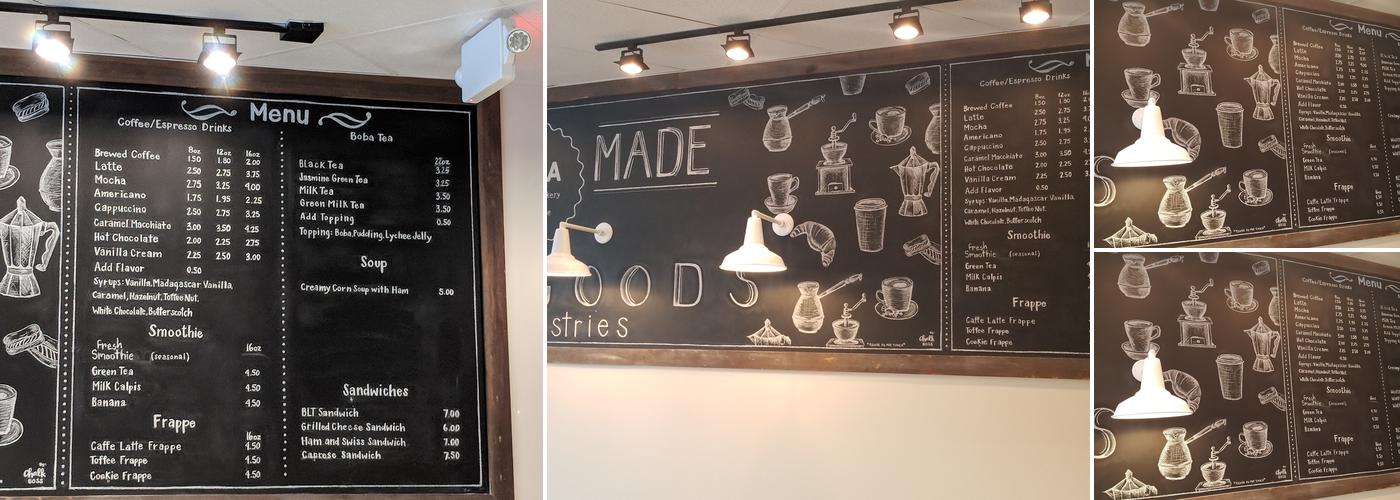 Rila Bakery & Cafe Menu