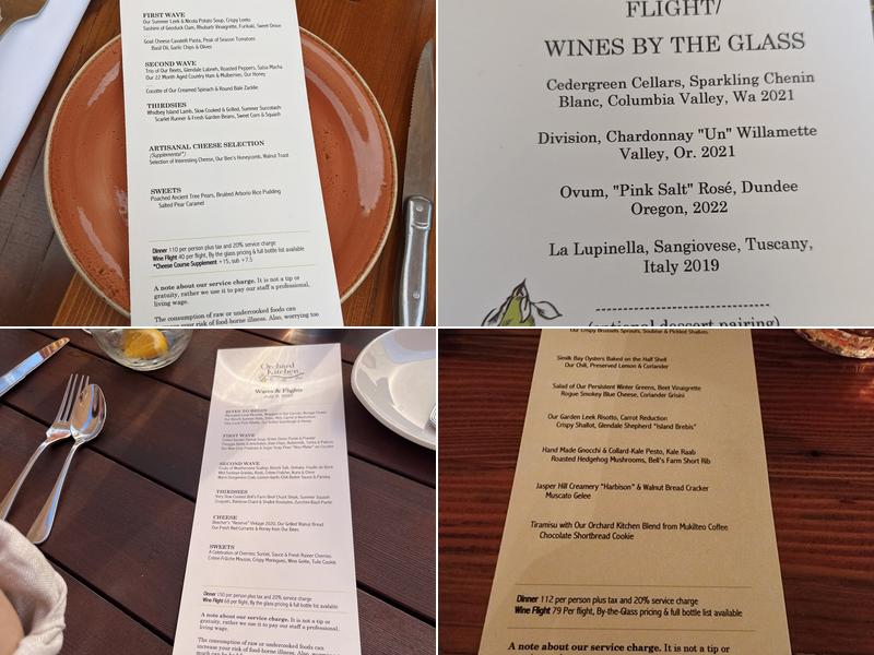 Orchard Kitchen Menu