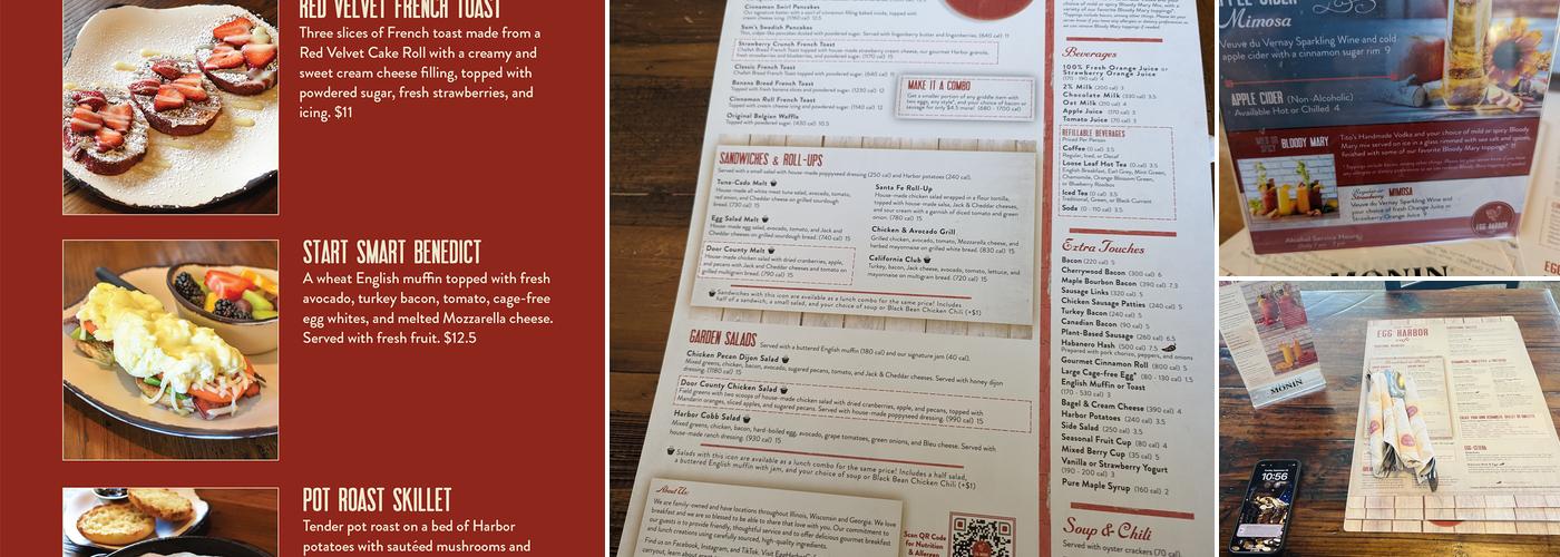 Egg Harbor Cafe Menu