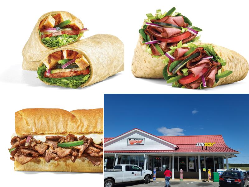 Subway 8532 NC-33, Whitakers