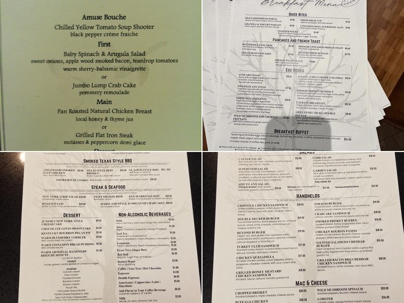 Glass Woods Tavern Menu