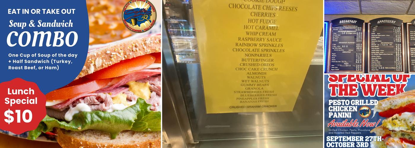 Cafe 360 Menu