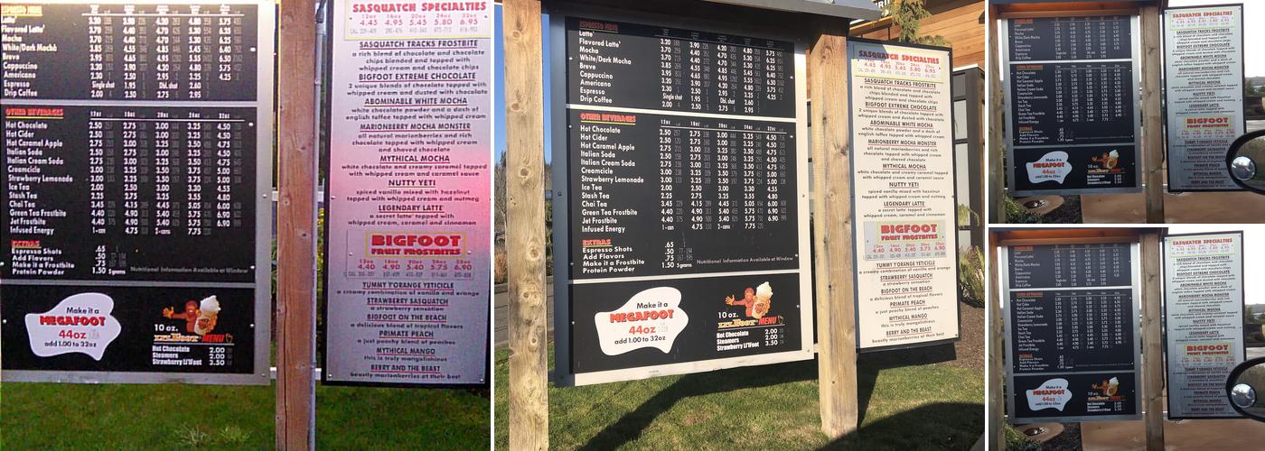 BigFoot Java Menu