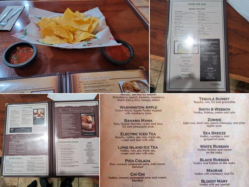 Mr. Jalapeno Menu