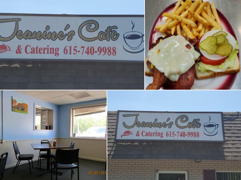 Jeanine's Cafe and Catering 1200 HWY 70E, Dickson
