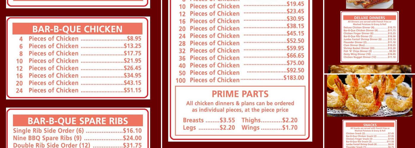 Chicken-n-More Menu